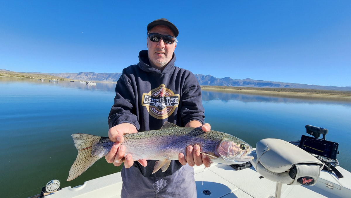 Crowley Lake Fly fishing Hoodie California